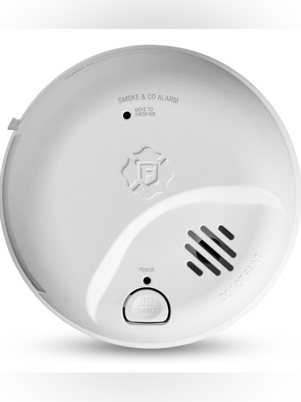 First Alert SMICO100-AC Hardwired Combination Smoke & Carbon Monoxide Alarm 9V